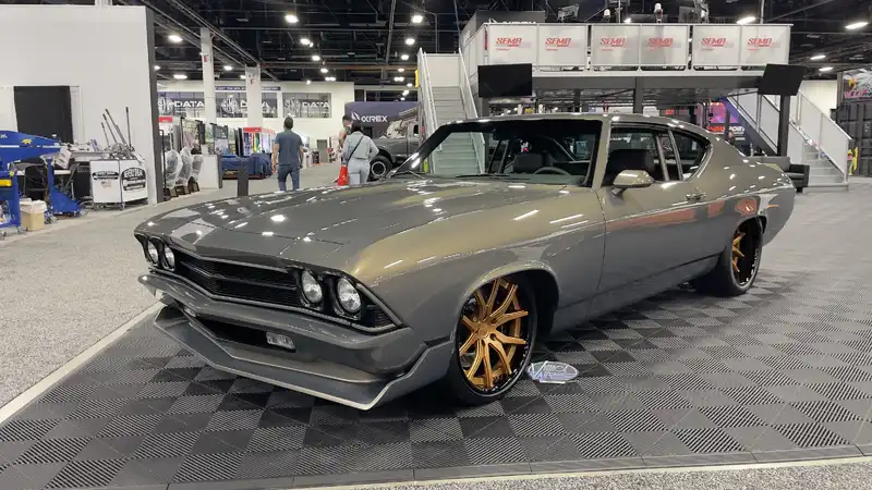 Velocity Restorations Classic Chevy Chevelle Restomod Sema