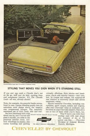 64 Chevelle Ad