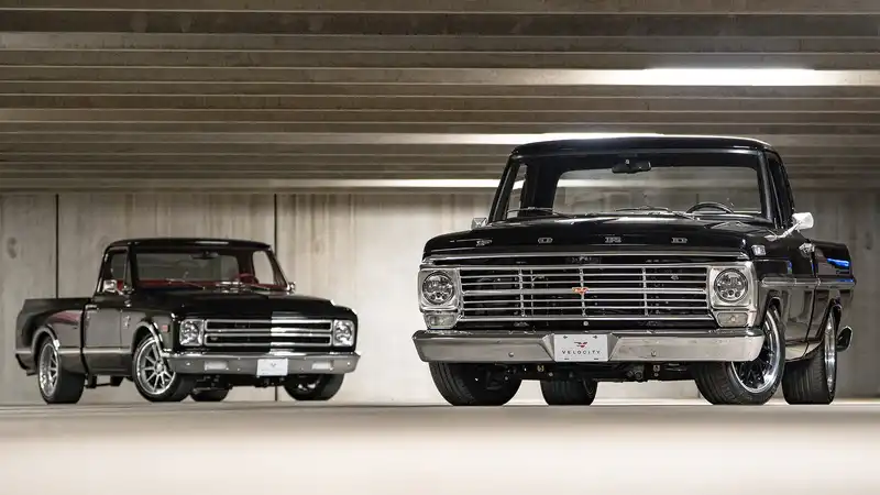 Classic Ford F100 Vs Classic Chevy C10