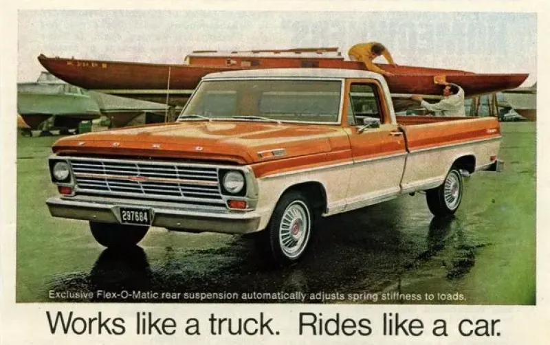 Ford F150 Old Ad