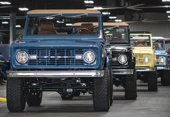 Behind the Velocity Signature Classic Ford Bronco