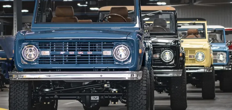 Behind the Velocity Signature Classic Ford Bronco