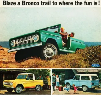 Classic Bronco Advertisement 