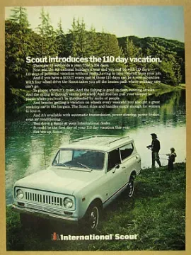 1973 International Scout Magazine Ad