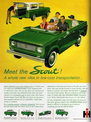 Vintage International Scout Advert1