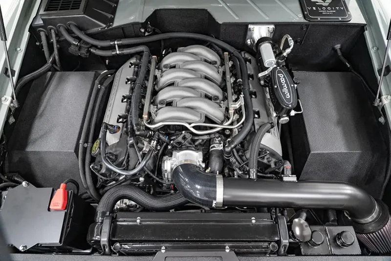 The Howling Coyote, one “Go Like Hell” Ford engine. 