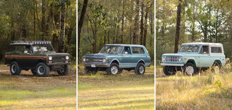 Ford Bronco vs Chevy K5 Blazer vs International Harvester Scout II: Which One is Right for You?