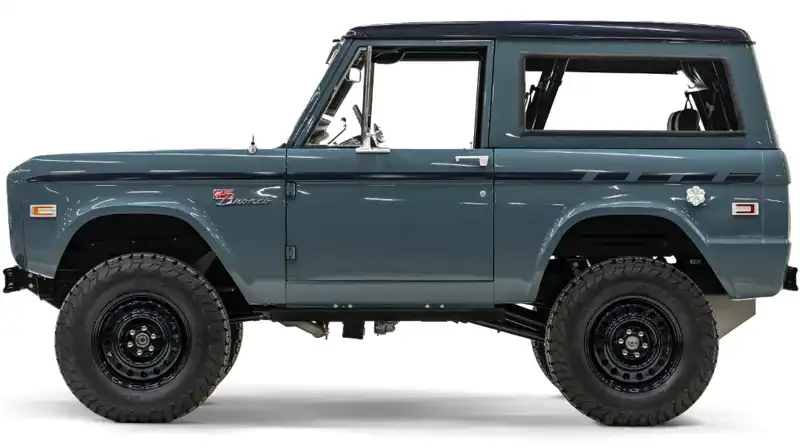 Founders Series Velocity Bronco _ Anvil Grey Hard Top