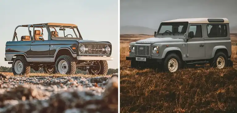 Ford Bronco vs. Land Rover Defender: Two Icons, Two Different Adventures