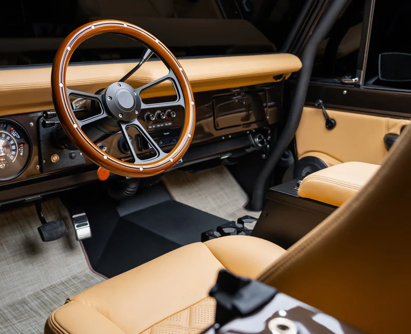 Bronco Blackout Package interior