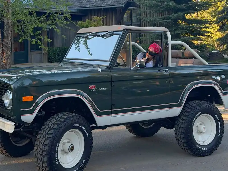 Kim Kardashian In Her 1973 Classic Ford Bronco by Velocity