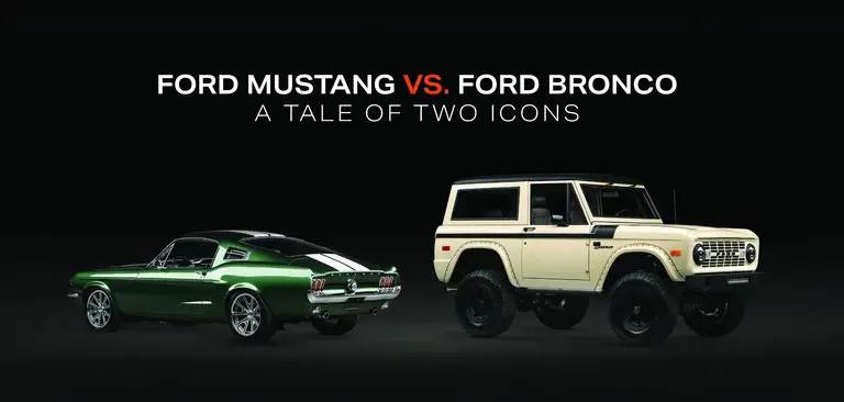 Ford Mustang vs. Ford Bronco: A Tale of Two Icons