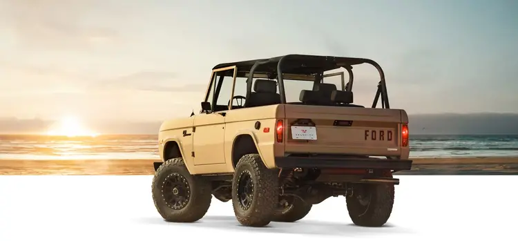 Classic Ford Bronco with Velocity Blackout Package
