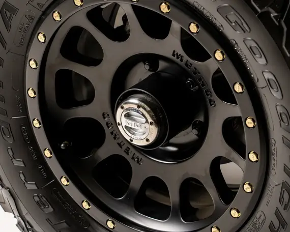 Classic Bronco Upgrades Black Method Race Wheels