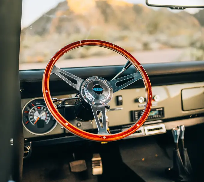 Classic Ford Bronco Dash