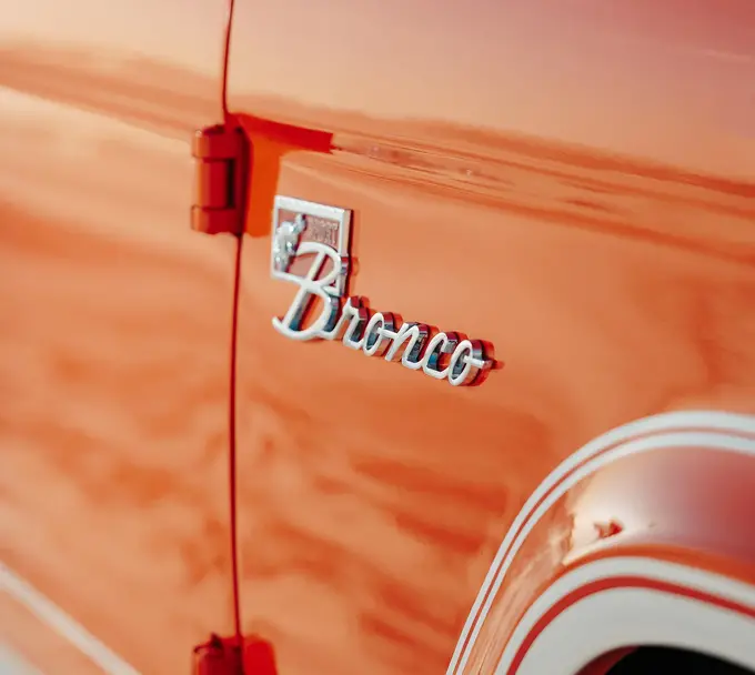 Early Ford Bronco Ranger Badge