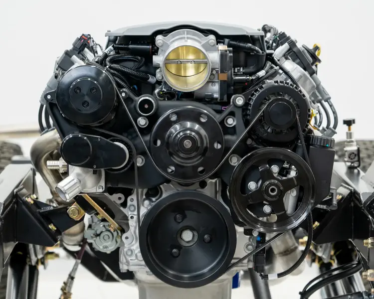 Chevrolet K5 Blazer_Holley Mid Mount Serpentine System