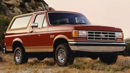Fourth Generation Bronco Red