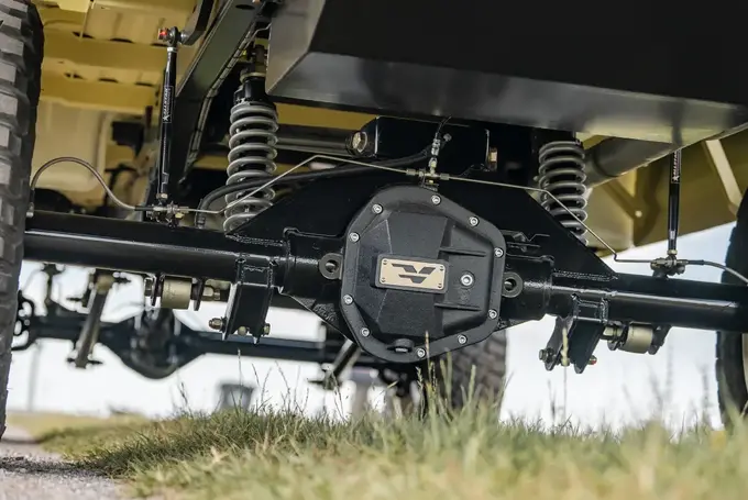 Dana 60 Rear Axle, Suspension, and Sway Bars