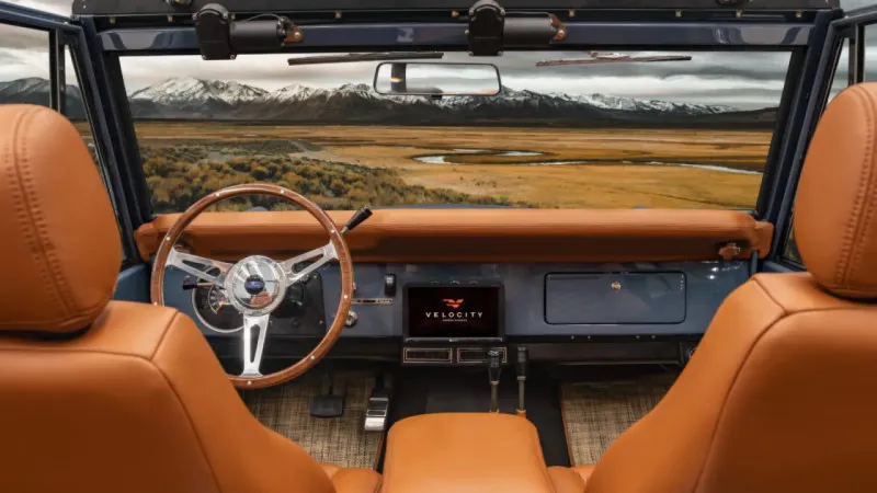 Velocity Classic Bronco at Scenic overlook