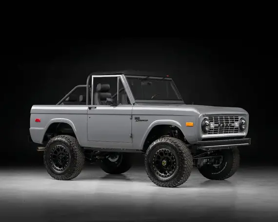 Blackout Restored Ford Bronco