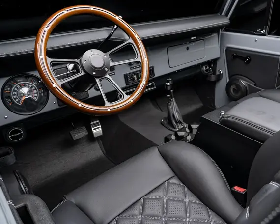 Blackout Bronco Interior