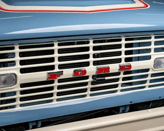 Two Tone Restored Bronco