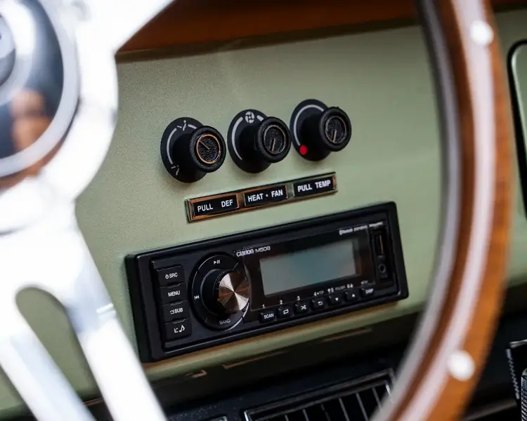 Velocity Restored Ford Bronco Bluetooth Stereo