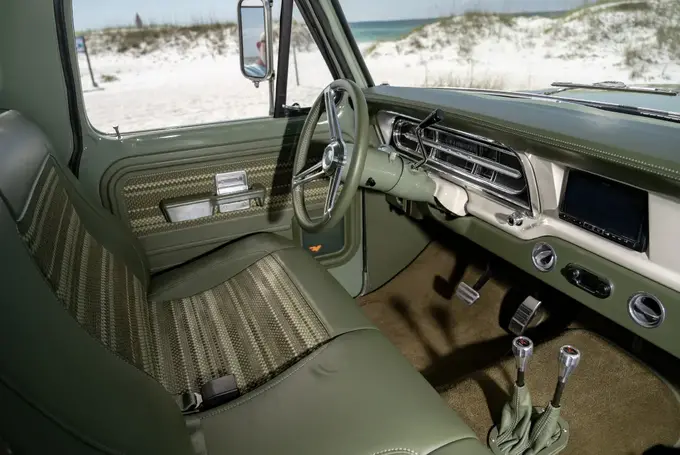 Heritage Series F-250 Woven Leather Interior