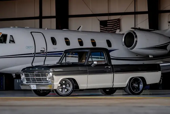 Velocity Ford F-100 ready for takeoff