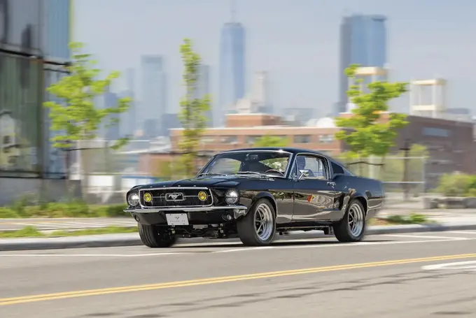 Restored Ford Mustang In New York City, New York