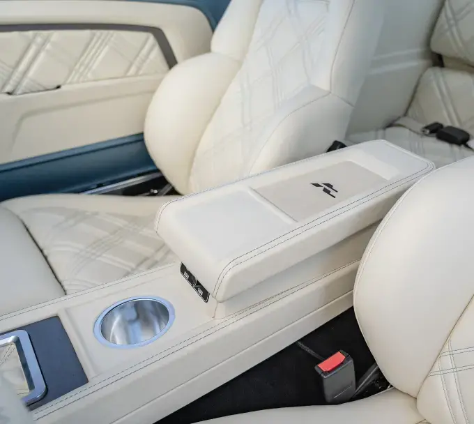 Restored Ford Mustang W/ Leather, Custom Center Console, & Wireless Charger