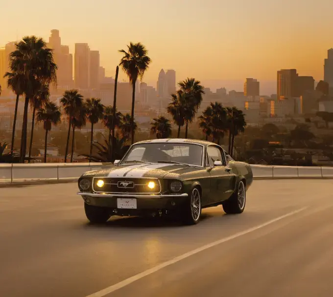 Restored Ford Mustang On The West Coast