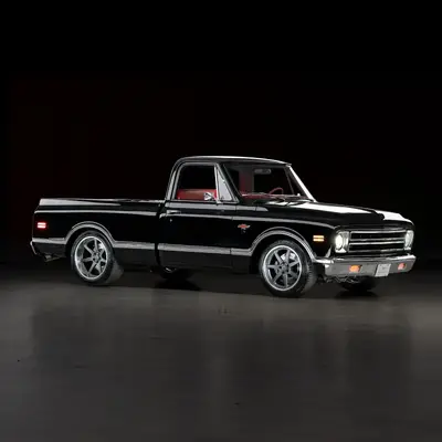 Restored Chevy C10 07