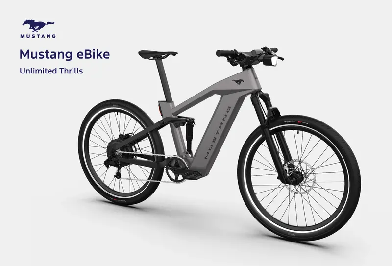 Classic Ford Mustang Electric Bicycle