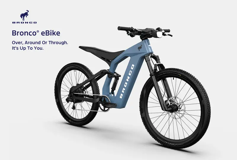 Classic Ford Bronco Electric Bicycle
