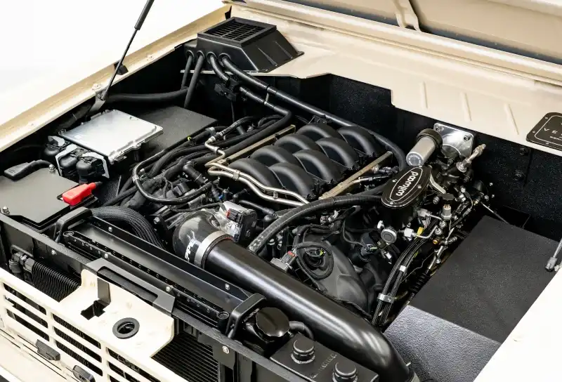 Classic Ford Bronco Restomod Coyote Engine Swap