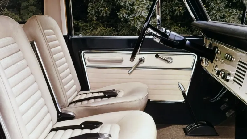 1976 Bronco Sport Interior