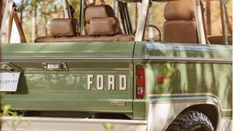 1969 Velocity Classic Ford Bronco Ranger Edition