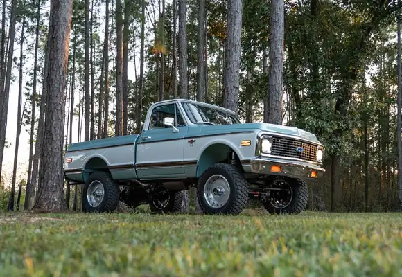 Velocity Bolsters Bowtie Restomod Lineup With Classic Chevy K10