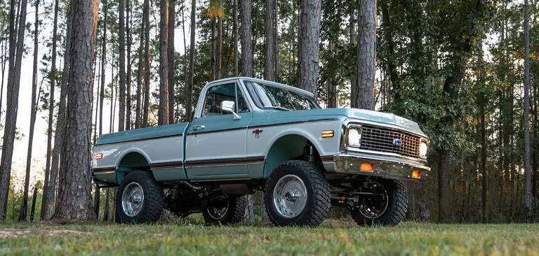 Velocity Bolsters Bowtie Restomod Lineup With Classic Chevy K10