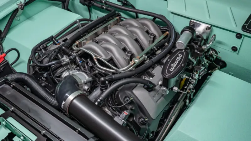 1973 Velocity Classic Ford Bronco 5.0 coyote V8 engine