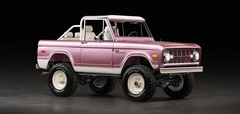 Featured Build: Sakura Pink Classic Ford Bronco Blooms With Springtime Inspiration