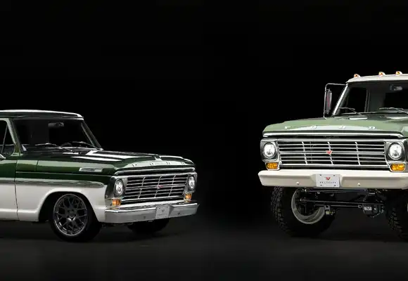 Featured Builds: Post Malone Takes Classic Ford Truck Duo To A Trillion