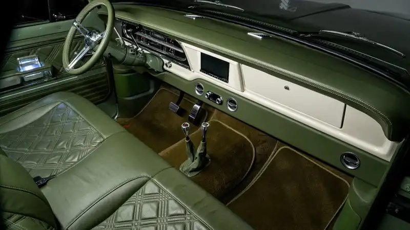 Post Malone's Classic Ford F250 Highboy_18 Passenger Side Interior