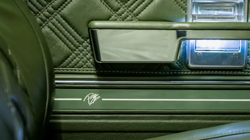 Post Malone's Classic Ford F250 Highboy_20 Interior