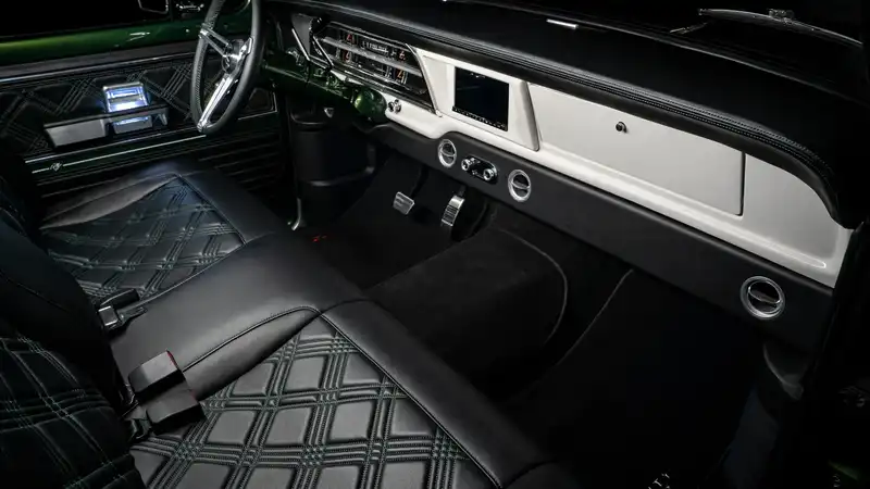 Post Malone's F1Trillion F100_18 Passenger Side Interior