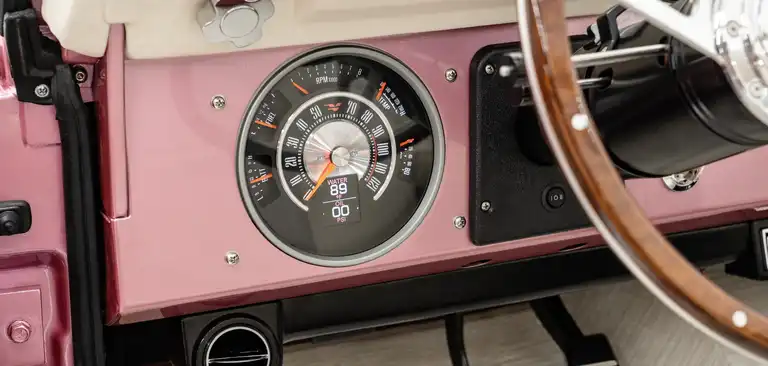 Dial Up The Classics: <br>Velocity Restorations Enhances Vintage With Exclusive Dakota Digital Gauges