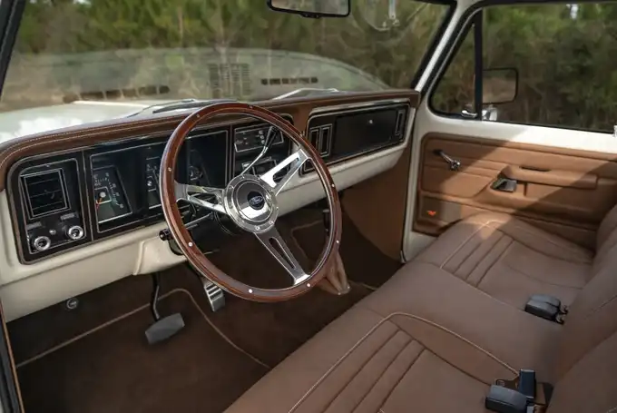 Re-Engineered Ford F-150 Dentside Interior