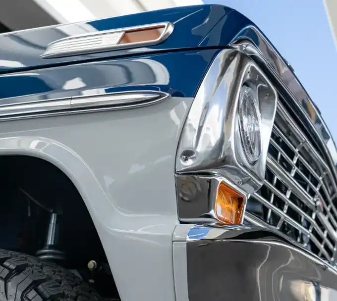 Re-Engineered Ford F-150 Bumpside Detail